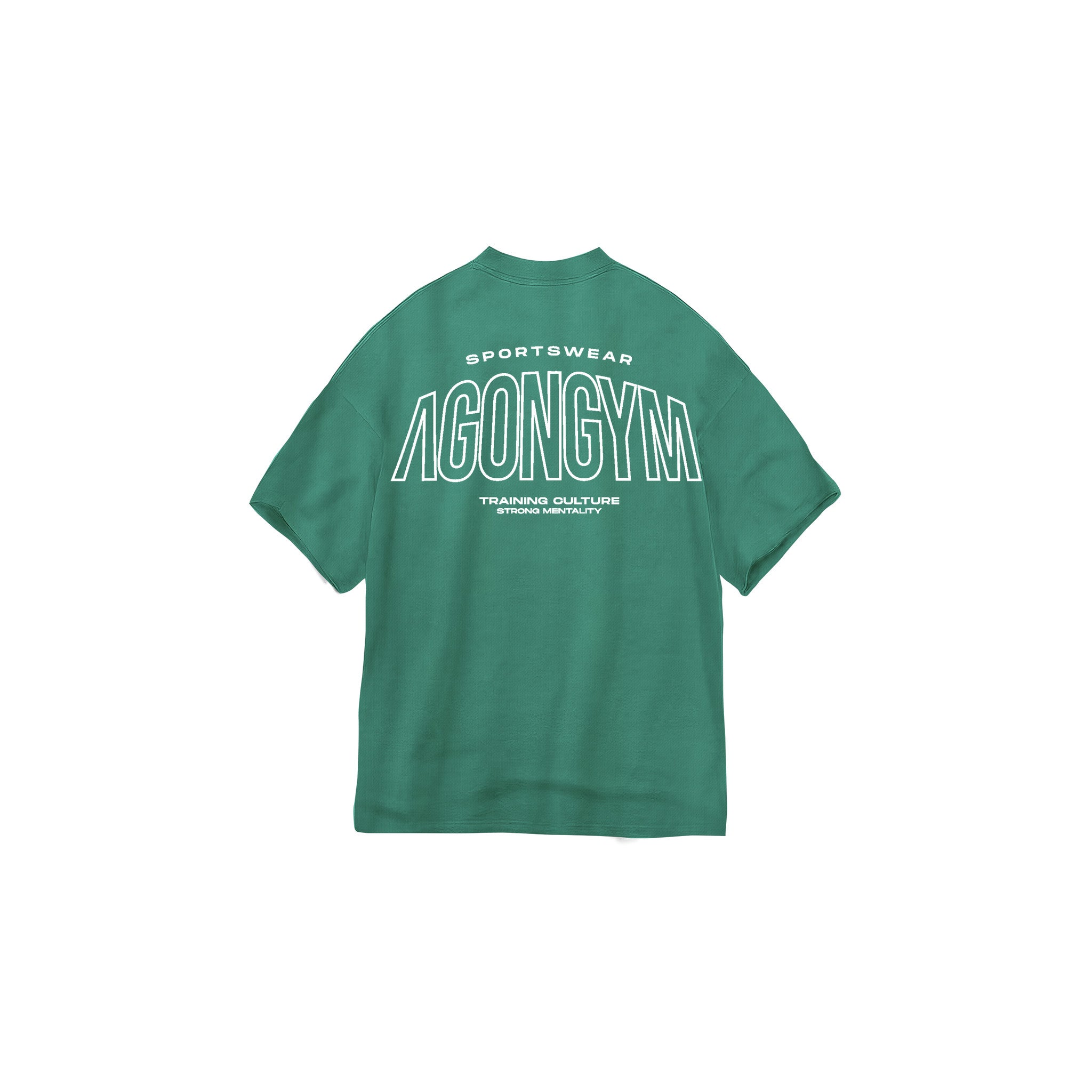 OVERSIZE TRAINING CULTURE - TURQUOISE