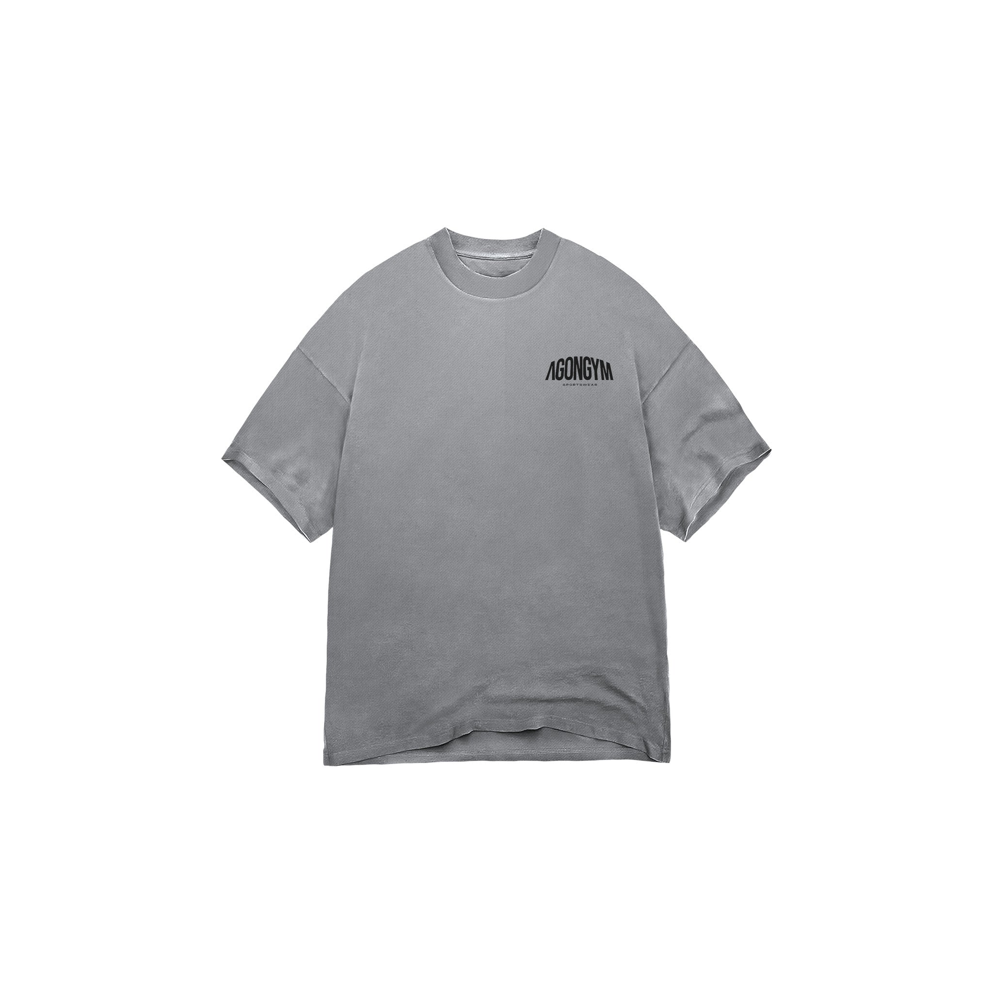 OVERSIZE TRAINING CULTURE - WASHED LIGHT GREY