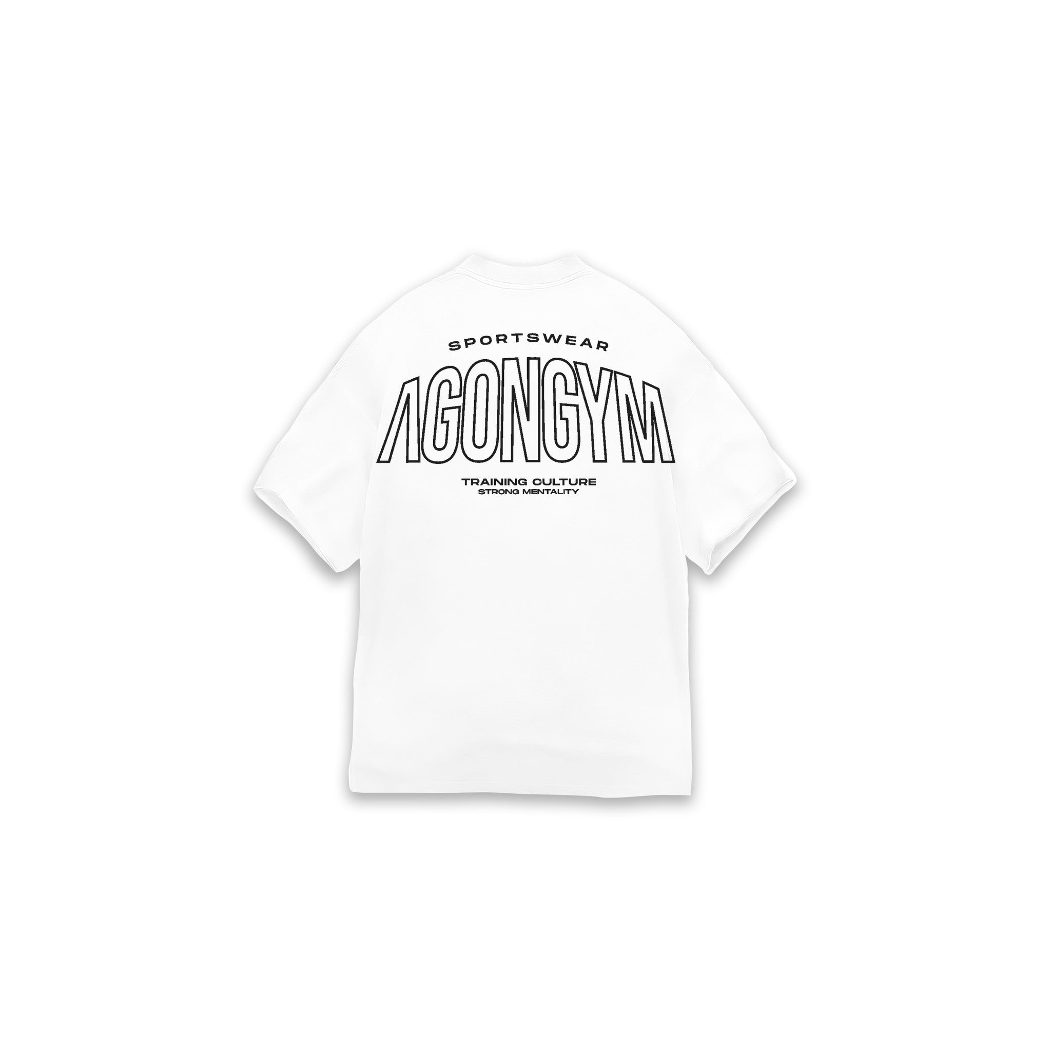 OVERSIZE TRAINING CULTURE - WHITE