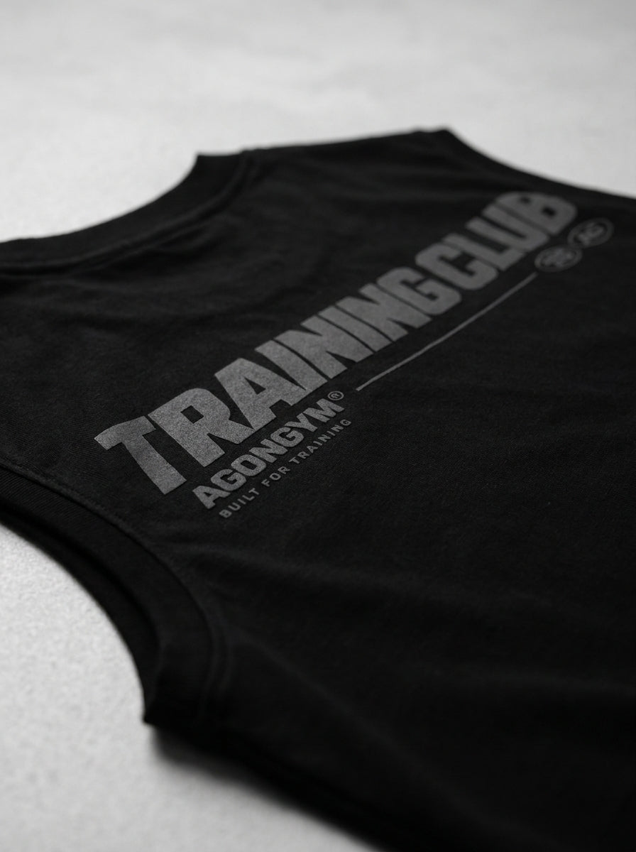 SLEEVLESS TRAINING CLUB - BLACK EDITION