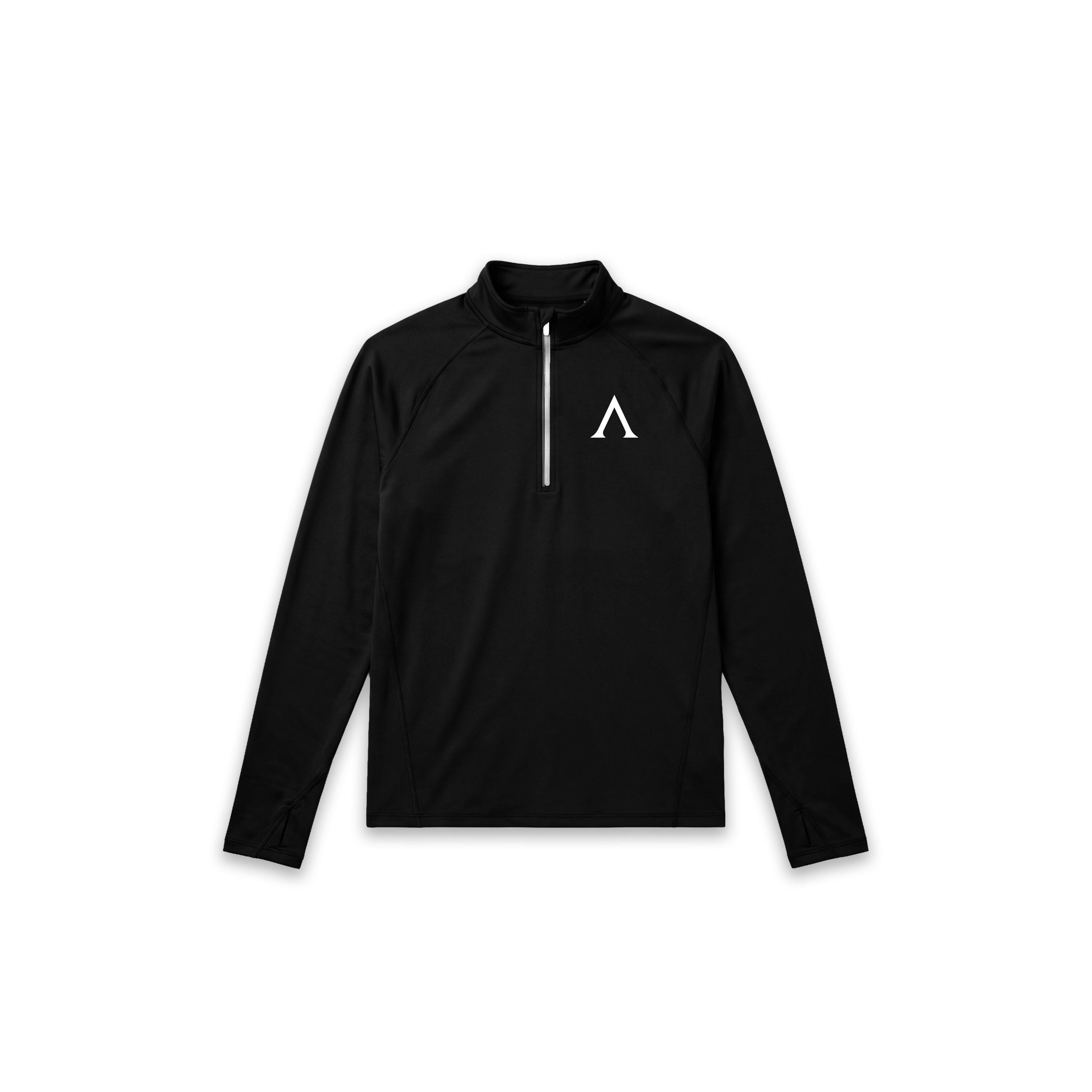 HYPERTECH ZIP LONGSLEEVE - BLACK