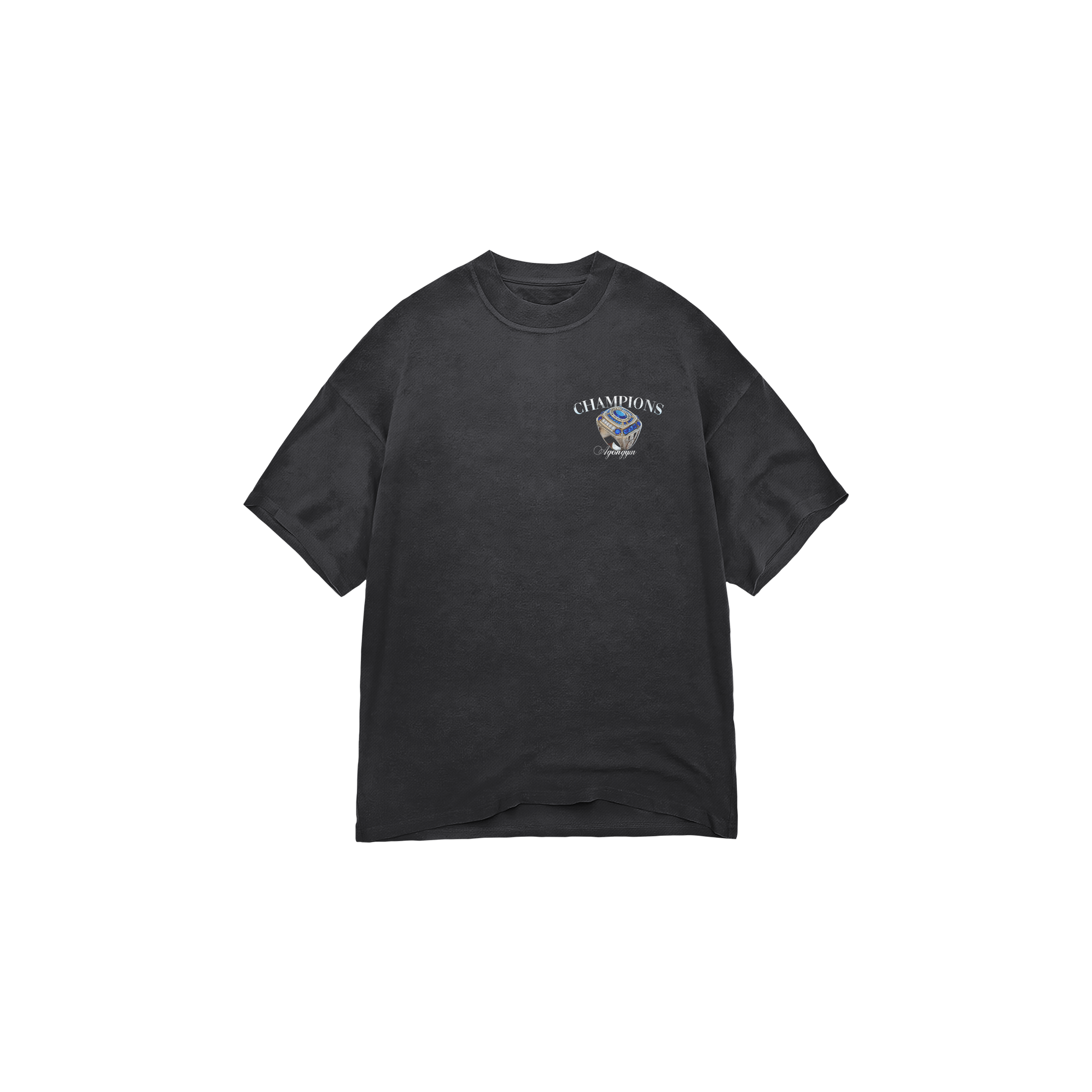 OVERSIZE CHAMPION - WASHED DARK GREY