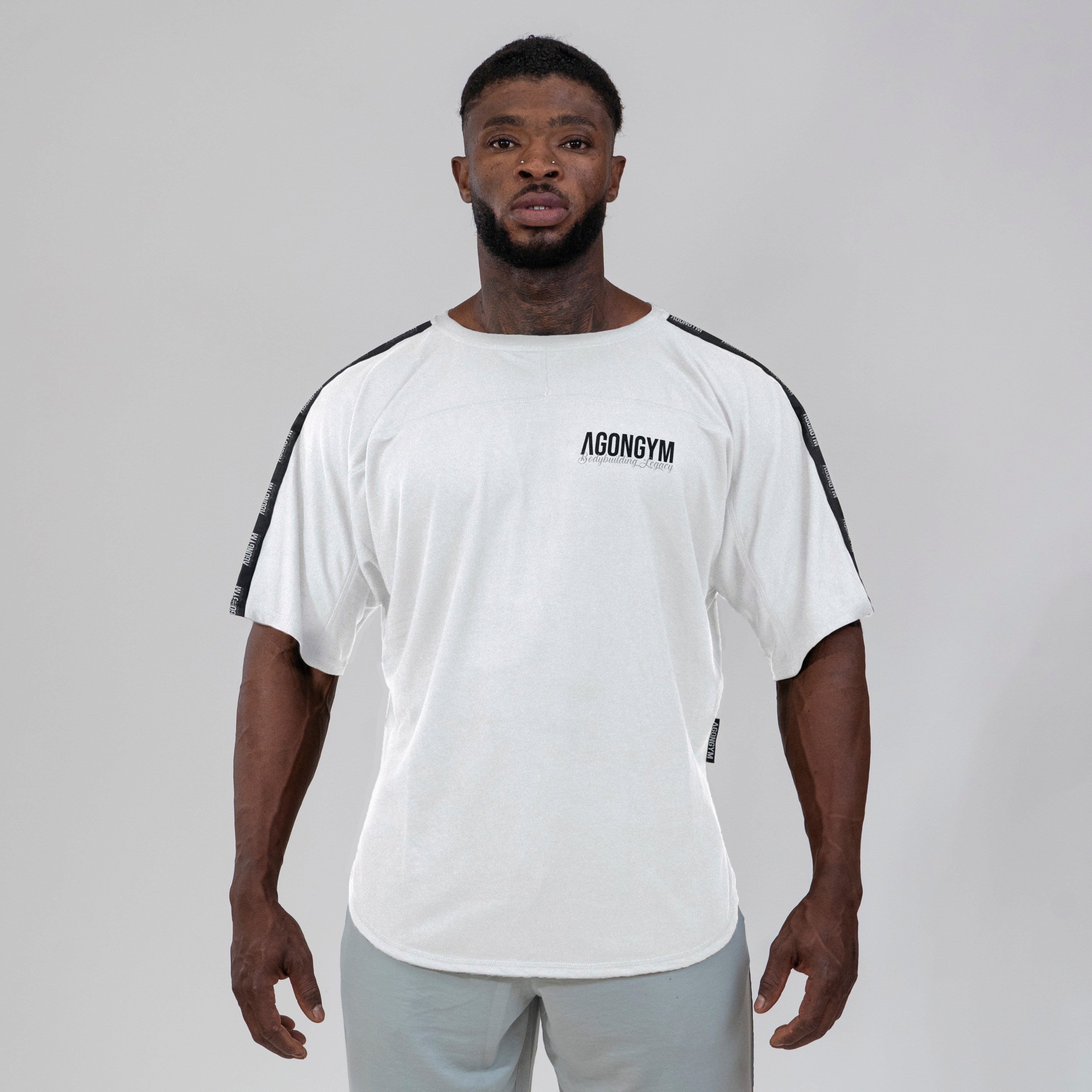 OVERSIZE BODYBUILDING LEGACY - WHITE