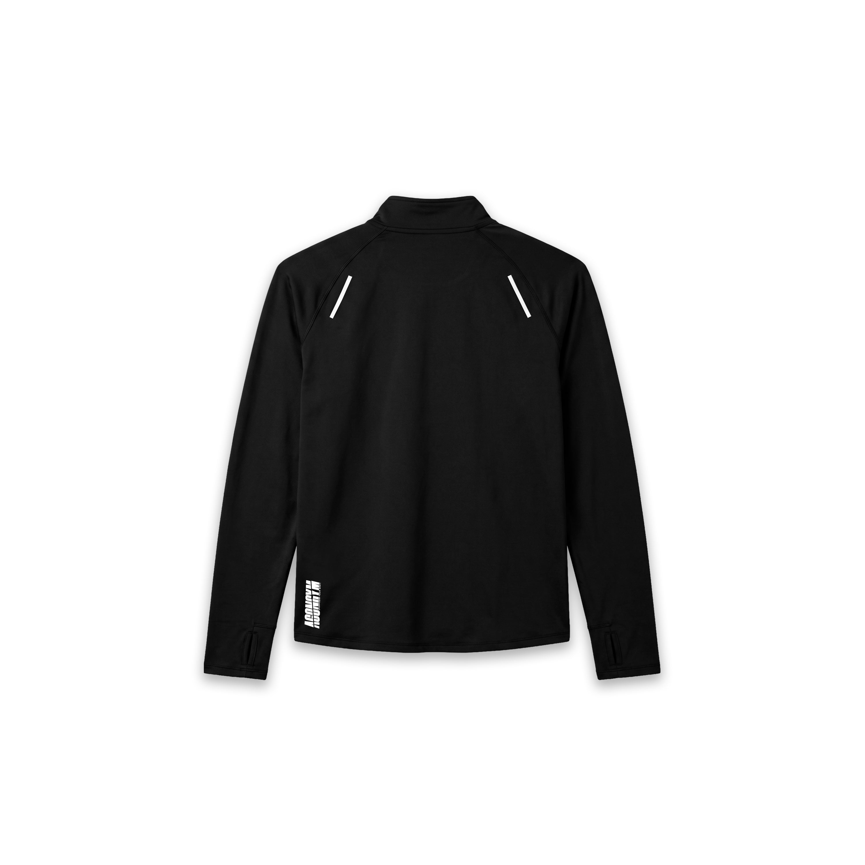 HYPERTECH ZIP LONGSLEEVE - BLACK