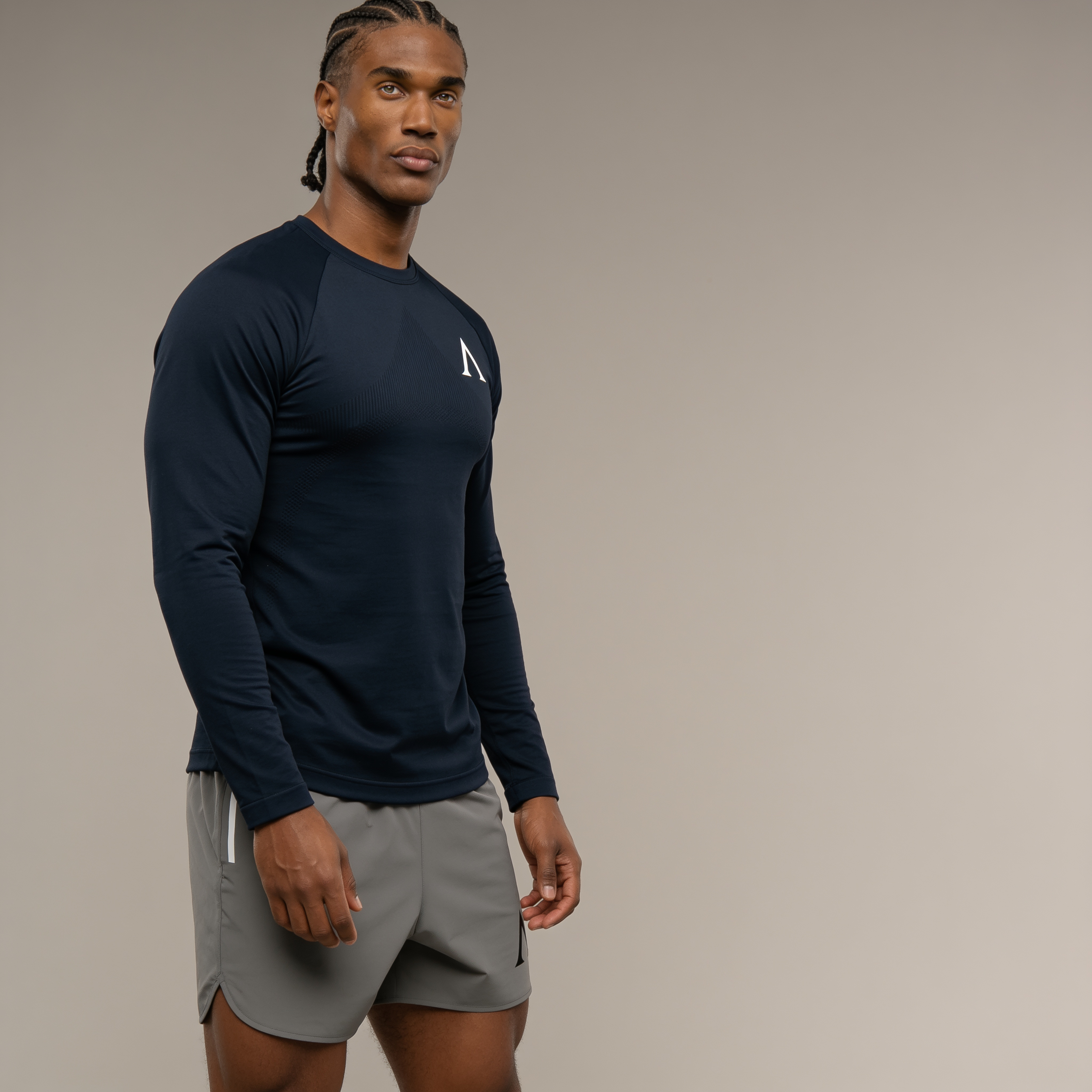 HYPERTECH LONGSLEEVE - NAVY
