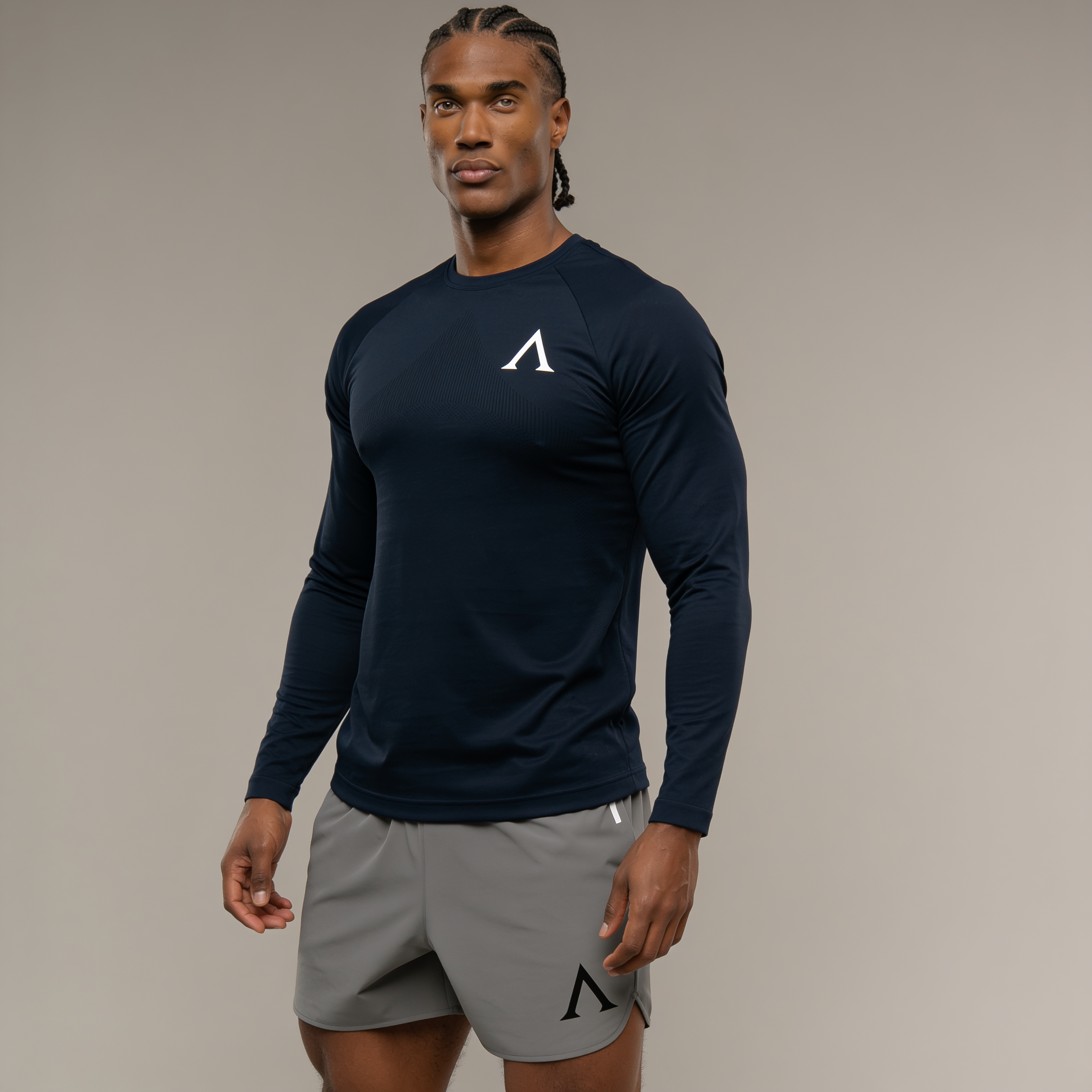 HYPERTECH LONGSLEEVE - NAVY