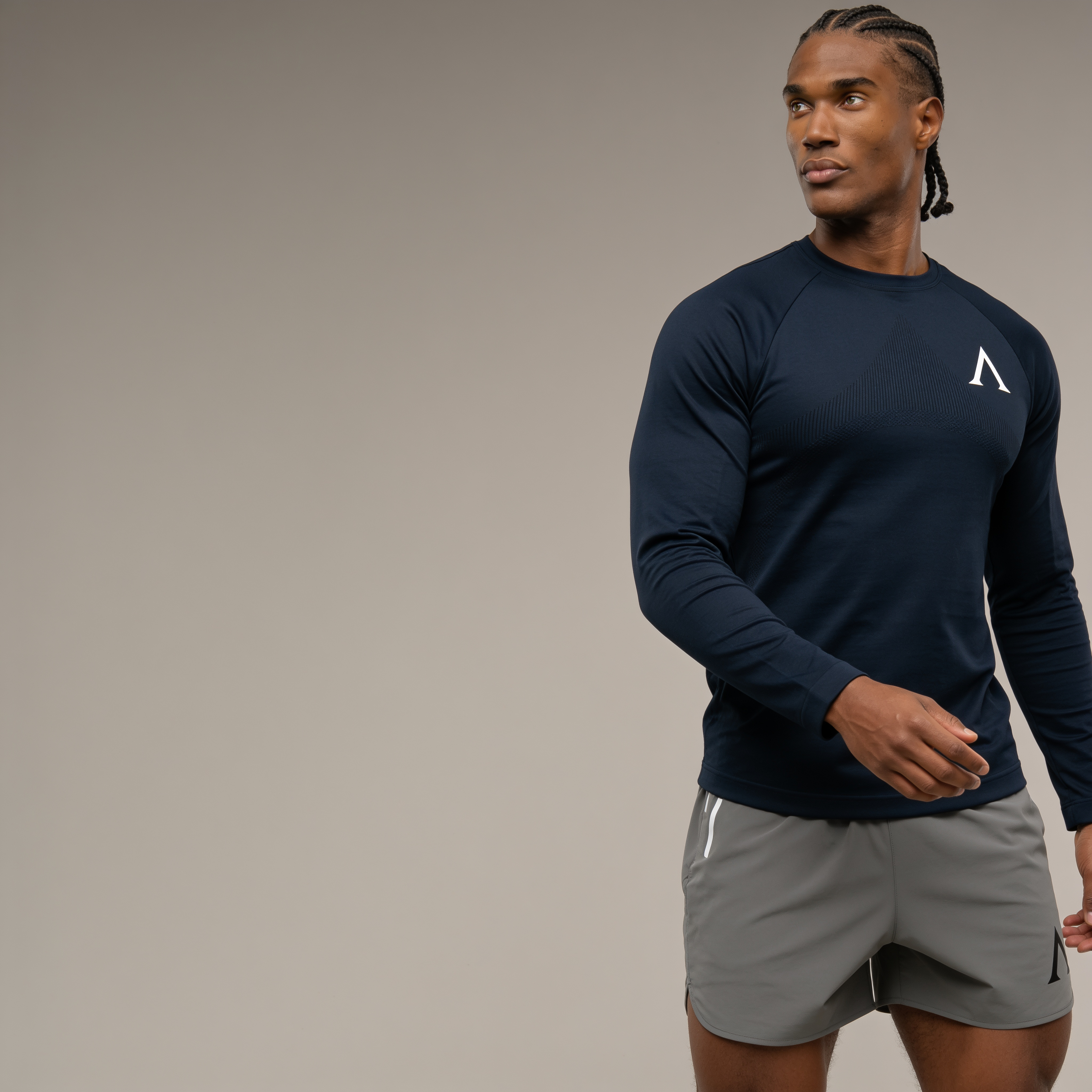 HYPERTECH LONGSLEEVE - NAVY