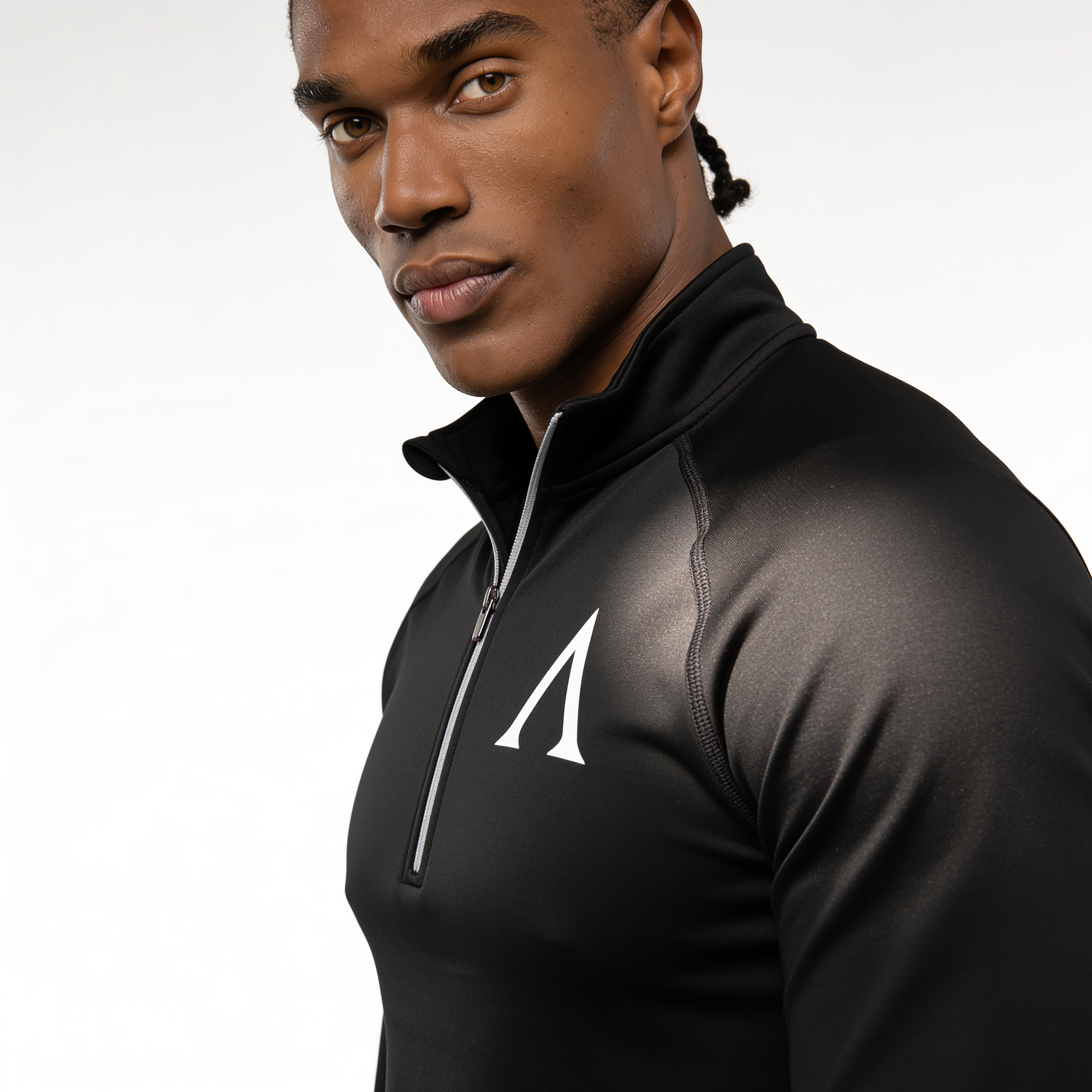 HYPERTECH ZIP LONGSLEEVE - BLACK