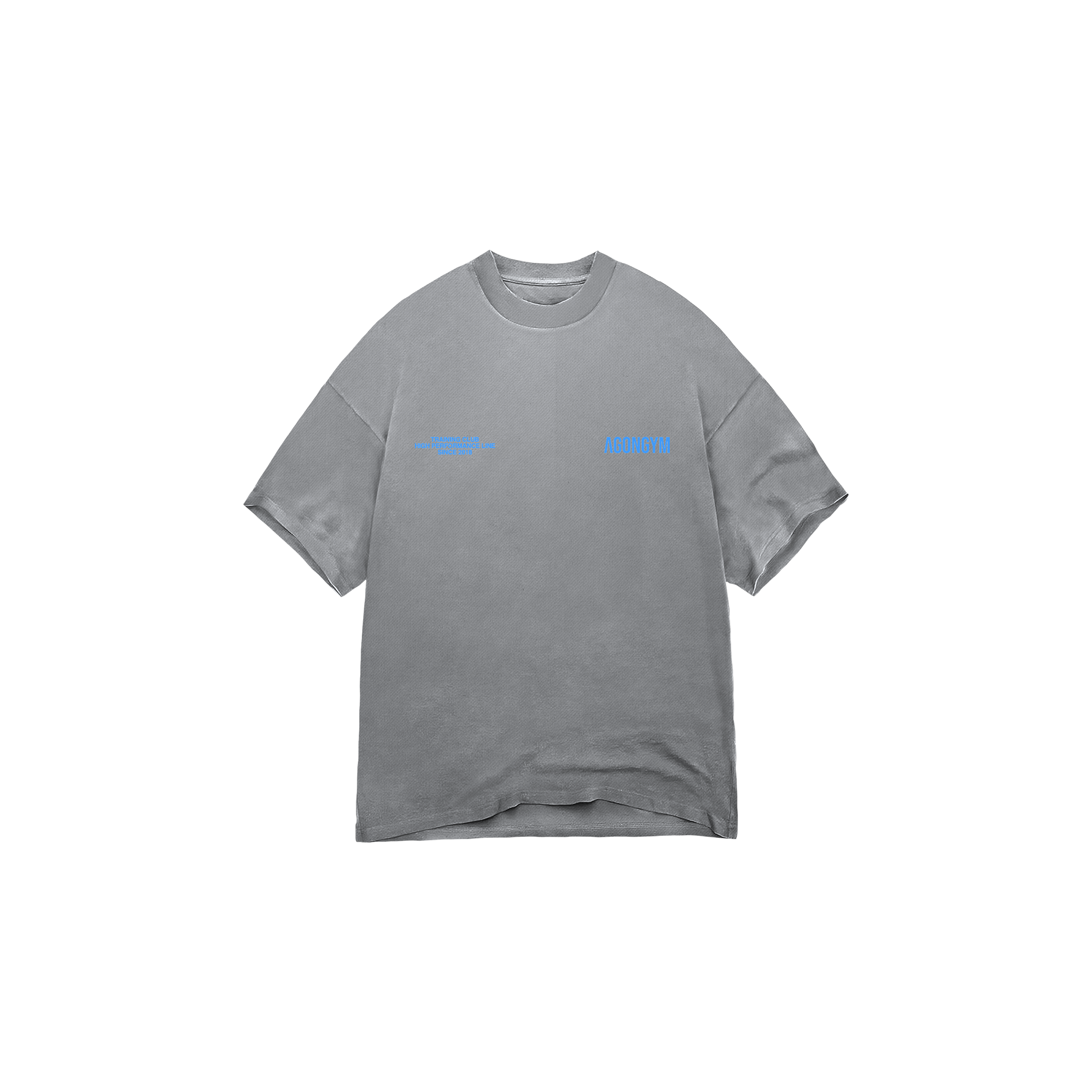 OVERSIZE TRAINING CLUB - WASHED LIGHT GREY