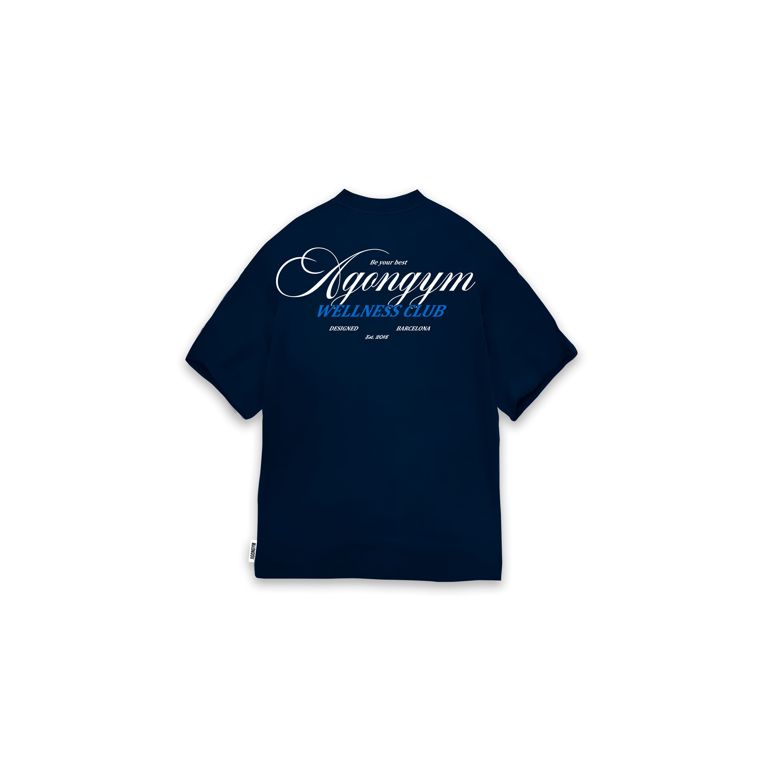 OVERSIZE WELLNESS CLUB - NAVY