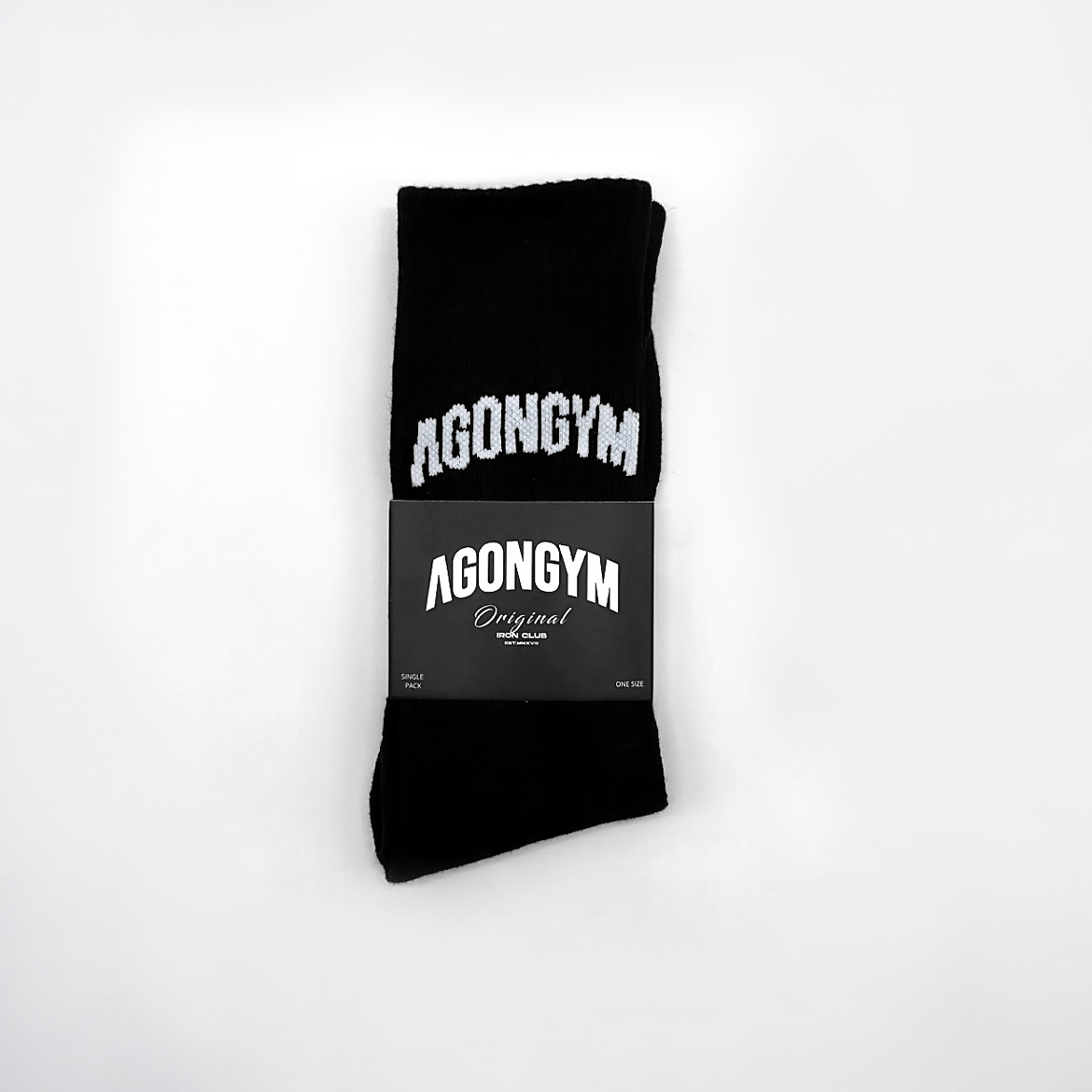 IRON CLUB SOCKS - BLACK