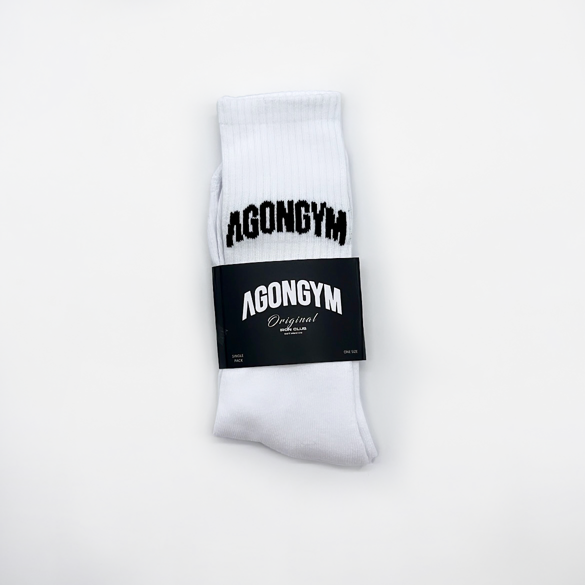 IRON CLUB SOCKS - WHITE